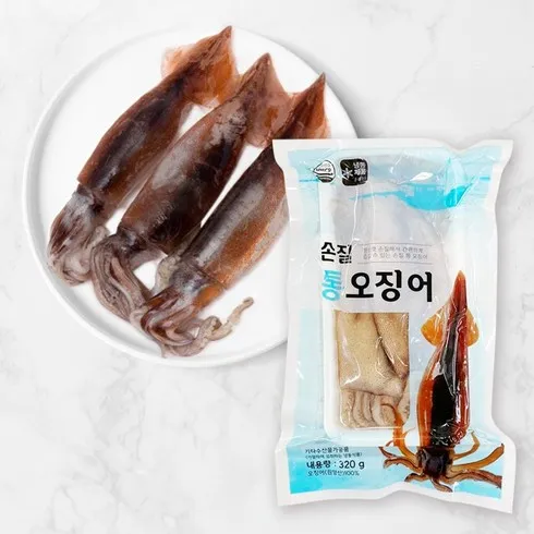 스마트한 손질통오징어 특대 150g16마리 후기